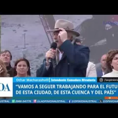 “Vamos a seguir trabajando para el futuro de esta ciudad, de esta cuenca y del país”