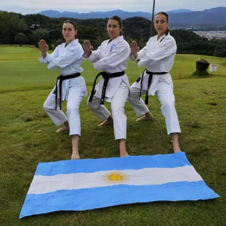 Quién es Camila Pannunzio, la científica y karateca de Santa Cruz que compite en el Mundial de Japón