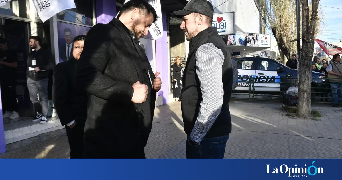 Matías, el trapero, uno de los encargados de la organización del acto ...