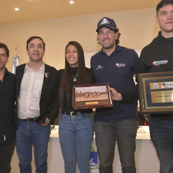 Homenaje al bicampeón del TN, Thiago Martínez: “Esperando que ya sea 2025 para competir en Río Gallegos”