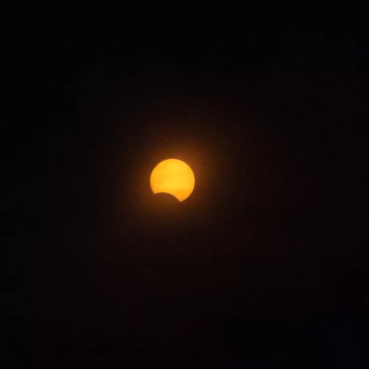 Así se vivió el Eclipse Solar Anular en Santa Cruz, Argentina: reviví la transmisión