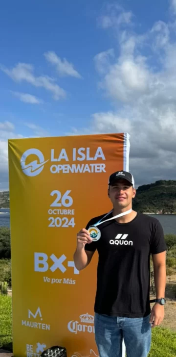 Matías Díaz, el nadador de Río Gallegos, hace historia en México