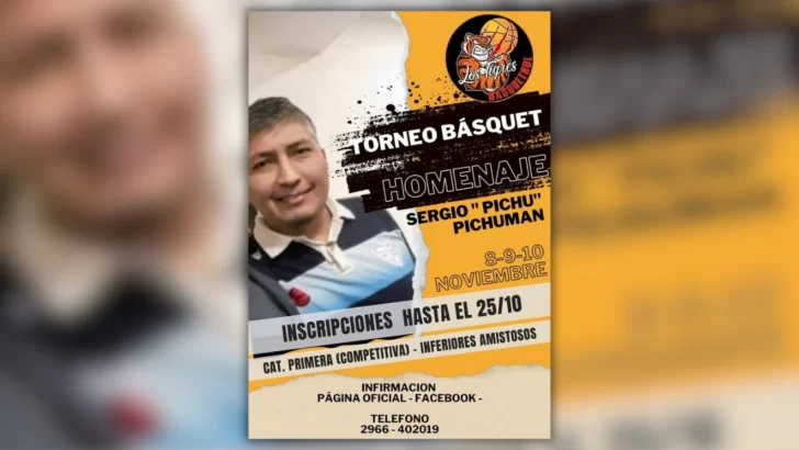 Los Tigres invitan a participar del Primer Torneo en homenaje a Sergio “Pichu” Pichuman