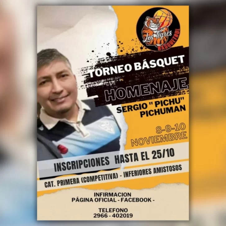 Los Tigres invitan a participar del Primer Torneo en homenaje a Sergio “Pichu” Pichuman