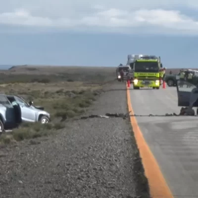 Identificaron a la víctima fatal del choque frontal en Monte Aymond 