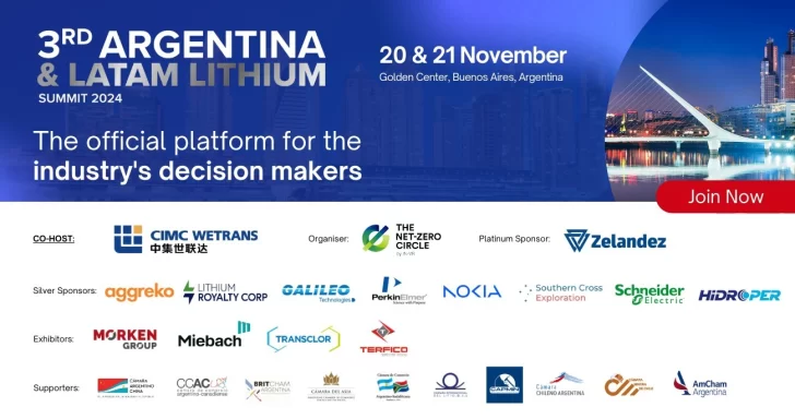 Falta solo un mes para la tercera edición de Argentina & LatAm Lithium Summit