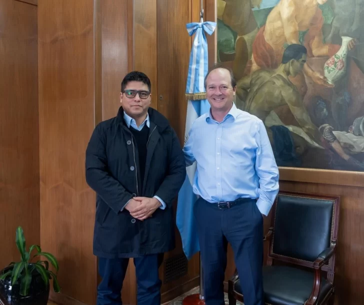 Claudio Vidal se reunió con el viceministro Daniel González para impulsar la reactivación de las Represas