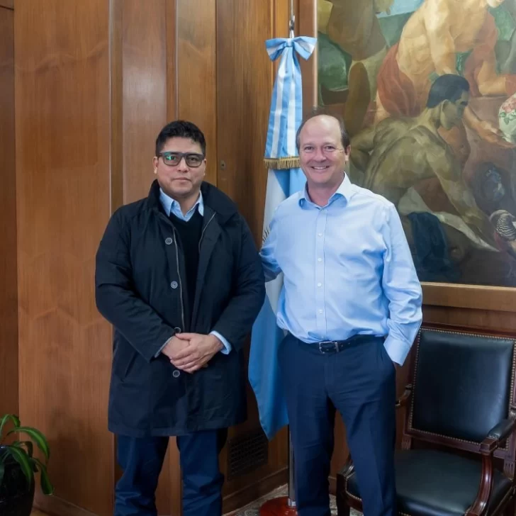 Claudio Vidal se reunió con el viceministro Daniel González para impulsar la reactivación de las Represas