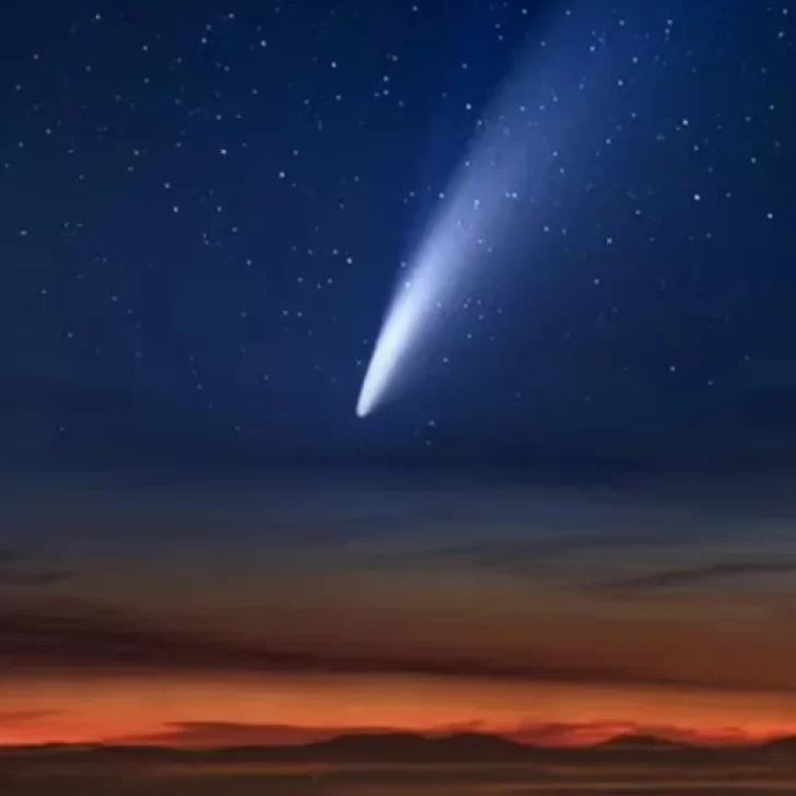 El ‘cometa del siglo’ en su máximo acercamiento a la Tierra: cómo verlo este domingo, horario y transmisión en vivo