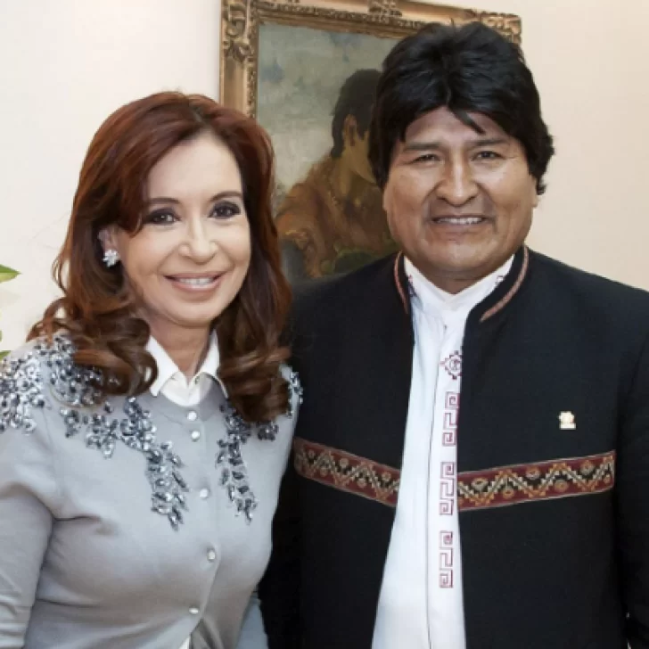 Cristina Kirchner se solidarizó con Evo Morales por el “criminal atentado” que sufrió