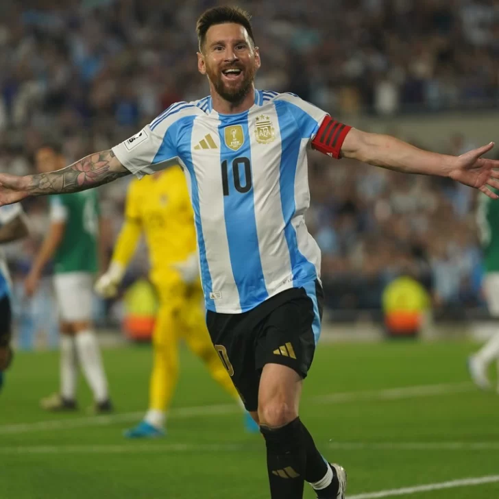 Con Messi como figura, Argentina se impuso 6-0 ante Bolivia por las Eliminatorias Sudamericanas