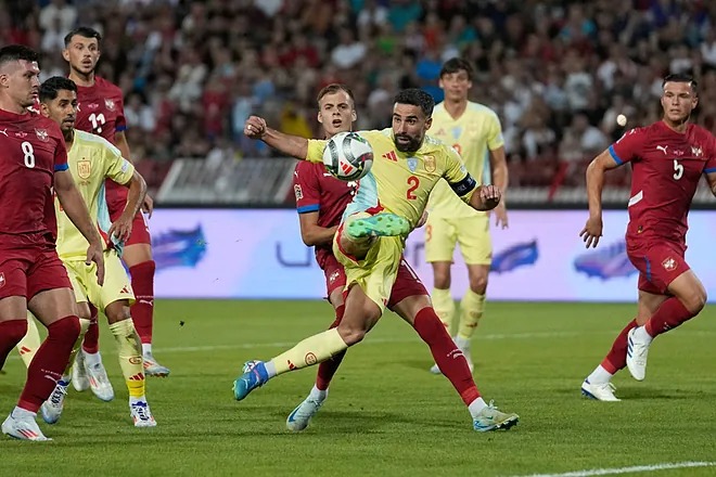 Pelota Libre, Futbol Libre o Magis TV: horario y dónde ver España vs. Serbia en la Nations League por TV y en Internet
