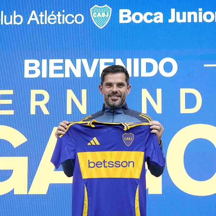 Fernando Gago fue presentado oficialmente como DT de Boca