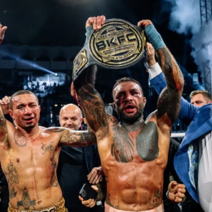 El argentino Franco Tenaglia se coronó campeón del mundo en Bare Knuckle