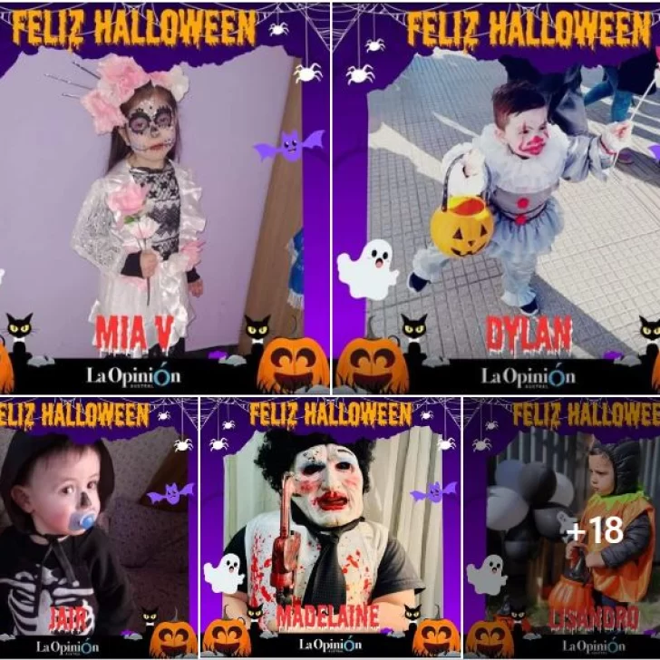 Radio LU12 AM680 anunció los ganadores del Concurso de Disfraces de Halloween: ¡Mía, Dylan y Jair en el podio!