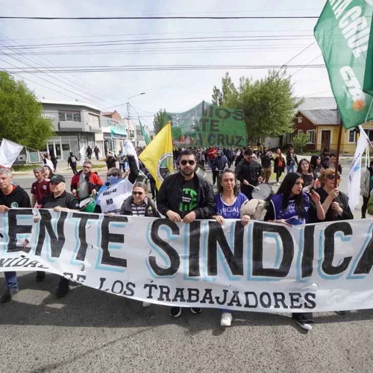 Paro nacional y movilización de ATE en rechazo a decretos que eliminan organismos del Estado