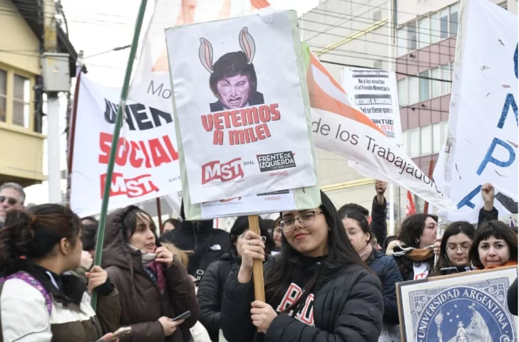 Universitarios marcharán en todo el país contra el veto de Milei por la Ley de Financiamiento