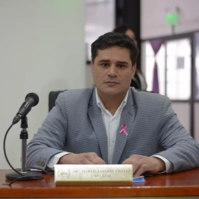 Martín Chávez cuestionó la designación de Españón y reclamó que el Concejo “debe sesionar”