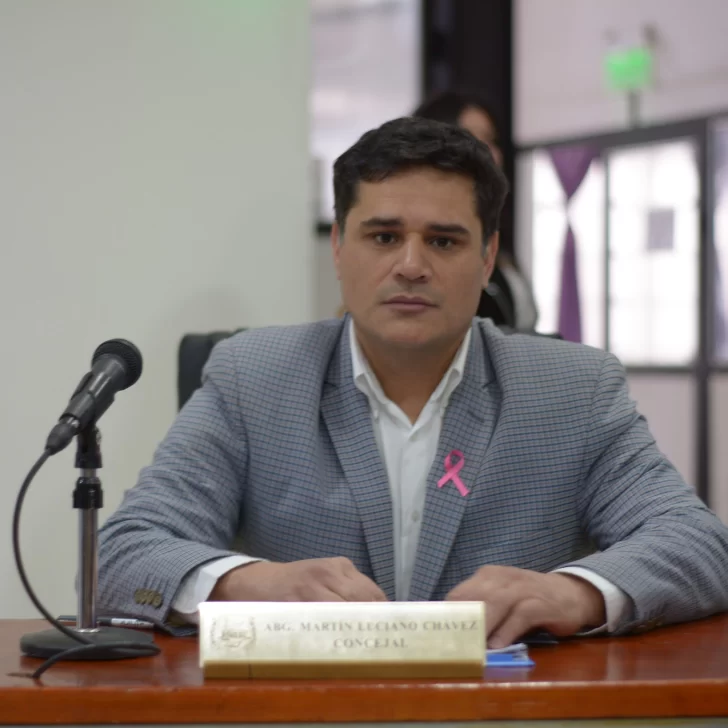 Martín Chávez cuestionó la designación de Españón y reclamó que el Concejo “debe sesionar” Martín Chávez cuestionó la designación de Españón y reclamó que el Concejo “debe sesionar”