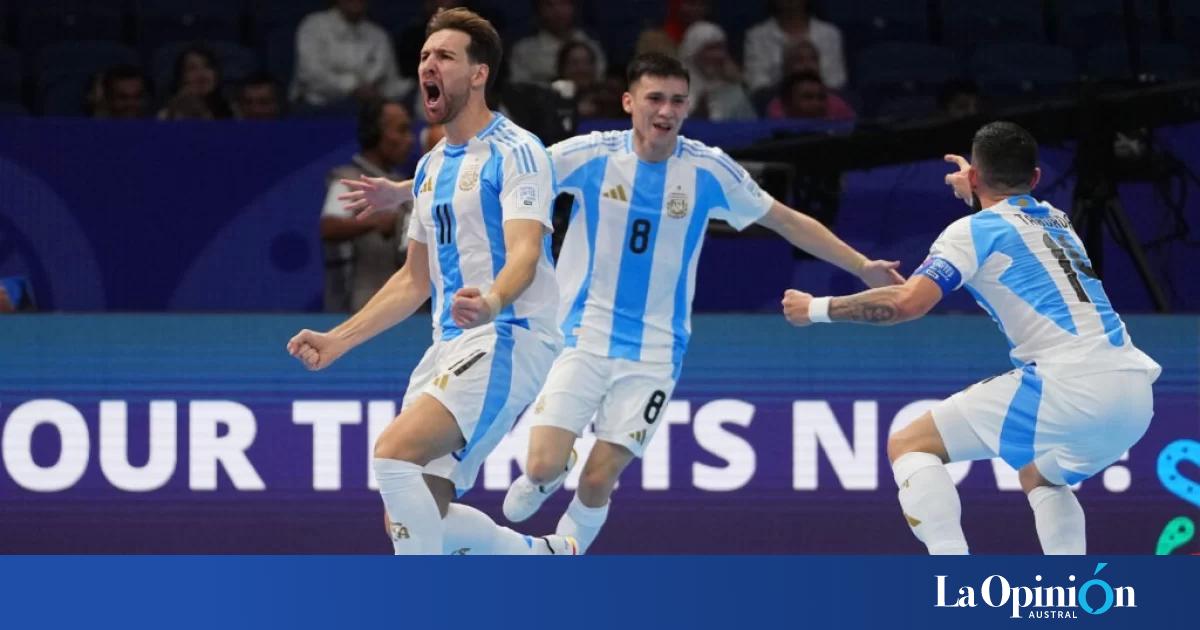 Argentina vs Brasil por la final del Mundial de Futsal 2024 día