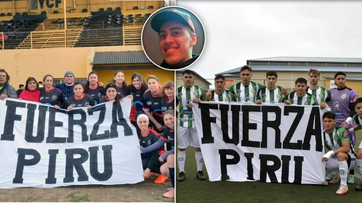 “Fuerza Piru”: el futbol de Río Gallegos acompañó a Subiabre durante el fin de semana