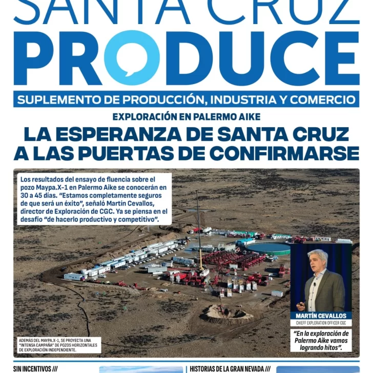 Tapa Suplemento especial de Santa Cruz Produce: La esperanza de Santa Cruz a las puertas de confirmarse