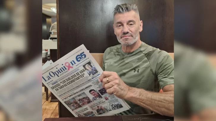 Sergio Goycochea está en Río Gallegos: habló con La Opinión Austral y mandó un saludo especial a los oyentes de LU12
