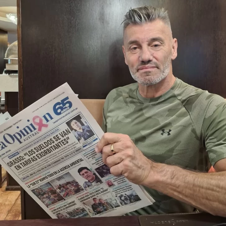 Sergio Goycochea está en Río Gallegos: habló con La Opinión Austral y mandó un saludo especial a los oyentes de LU12
