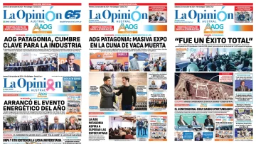 Exclusivo de La Opinión Austral en la AOG Patagonia: las 6 tapas con la espectacular cobertura