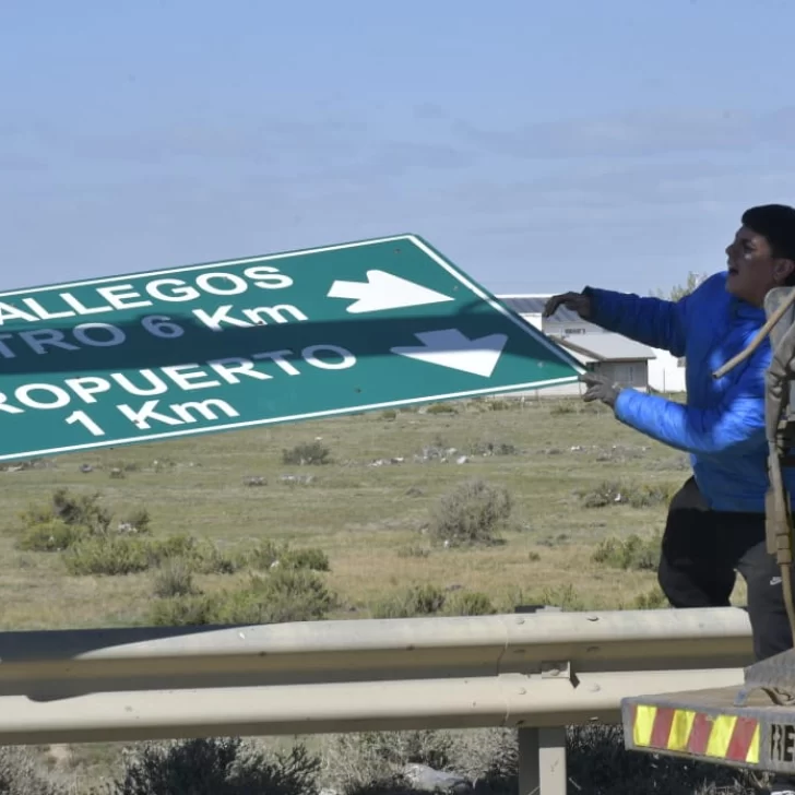 Alerta naranja: se esperan ráfagas de viento de más de 120 km/h en toda Santa Cruz