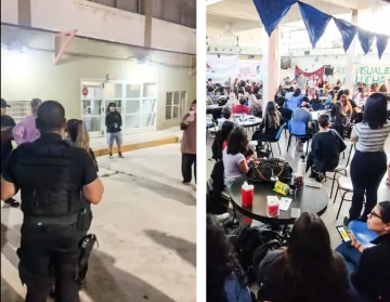 Rechazo al accionar de la Policía de Santa Cruz durante la toma dentro de la Universidad en Caleta Olivia