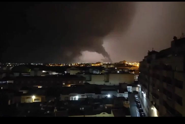 Video. Tornados golpearon Valencia en medio de las inundaciones por la Dana