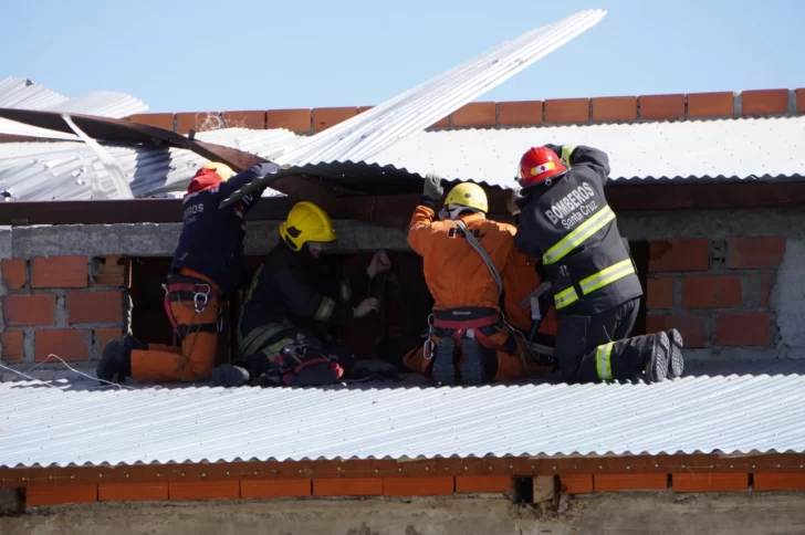 Vendaval en Río Gallegos: hubo más de 100 intervenciones en 24 horas