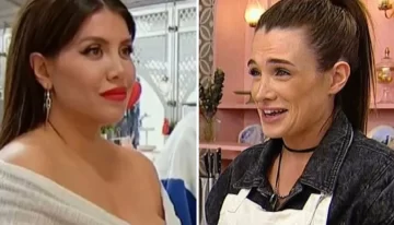 El desubicado comentario que le lanzó Wanda Nara a Camila Homs en Bake Off Famosos: “¿Para tu marido?”