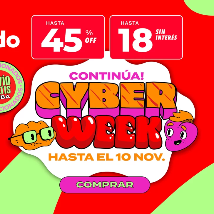 Cyber Week en Naldo: descuentos increíbles hasta el domingo