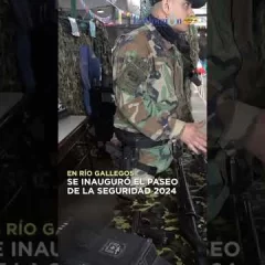 Se inauguró el Paseo de la Seguridad 2024 en Río Gallegos