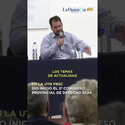 Así fue la primera jornada del II Congreso de Derecho en Santa Cruz