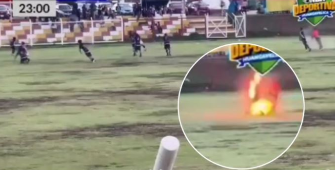 Un rayo mató a un futbolista durante un partido y dejó a otros cuatro heridos de gravedad