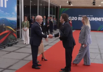 El gélido saludo entre Javier Milei y Lula da Silva en el G20 en Río de Janeiro