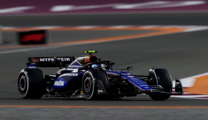 Franco Colapinto se quedó afuera en la Q1 del GP de Qatar