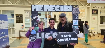 Enzo Ojeda, graduado de la UNPA: “Gracias a la universidad  soy lo que soy”