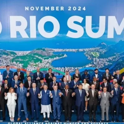 Javier Milei se ausentó de la foto de familia de cierre de la Cumbre del G20 en Brasil, ¿qué pasó?