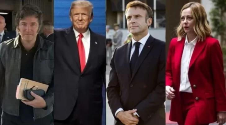 Javier Milei, listo para varias fotos de alto perfil: Donald Trump, Macron, Lula da Silva, ¿Xi Jinping? y Georgia Meloni