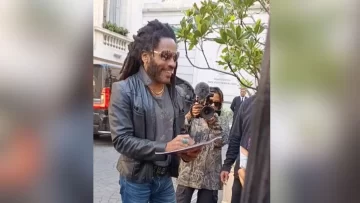 Emprendedor de Río Gallegos conoció a Lenny Kravitz