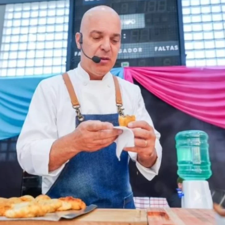 El reconocido chef Santiago Giorgini desplegó todo su talento en Río Gallegos