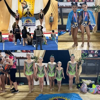 Histórico desempeño santacruceño en el Torneo Nacional Federativo de Gimnasia Rítmica en San Juan