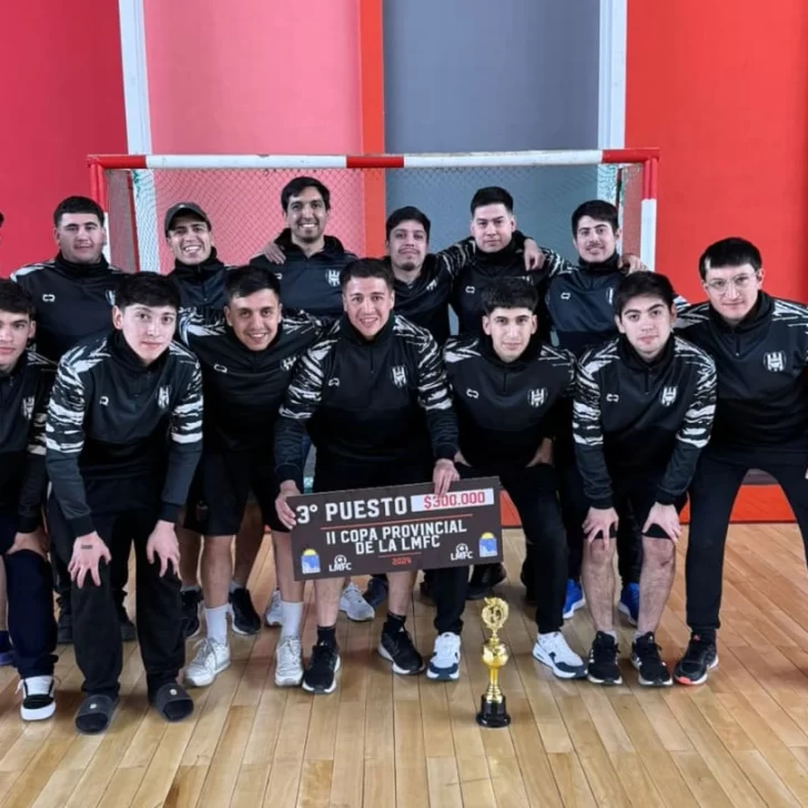 Tercer lugar para Unión Santacruceña en el Provincial de Futsal: “Este torneo nos da fuerzas para lo que viene”