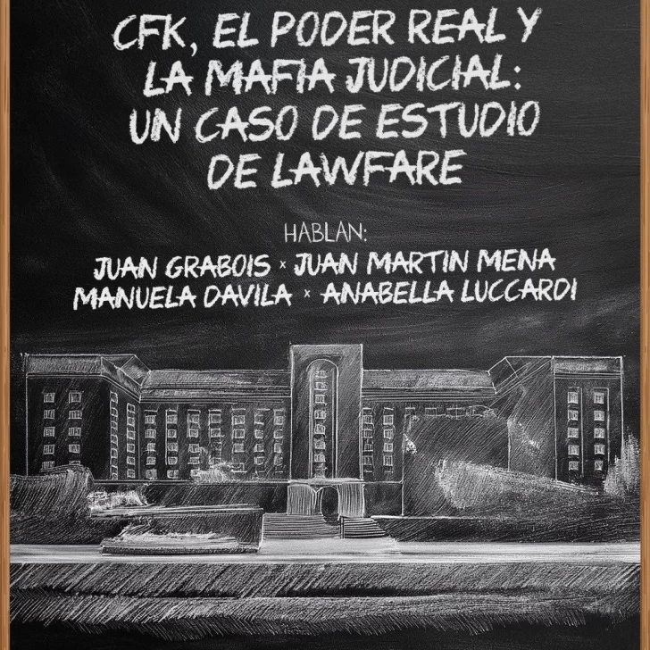 El día de la sentencia contra CFK, harán clase pública sobre lawfare en Comodoro Py