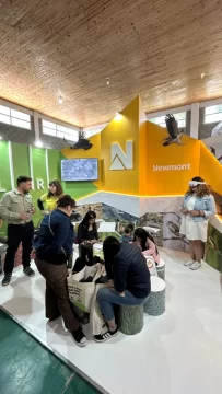 Newmont muestra su trabajo en conservación de biodiversidad en la Expo Patagonia Minera Newmont muestra su trabajo en conservación de biodiversidad en la Expo Patagonia Minera