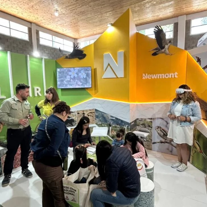 Newmont muestra su trabajo en conservación de biodiversidad en la Expo Patagonia Minera Newmont muestra su trabajo en conservación de biodiversidad en la Expo Patagonia Minera